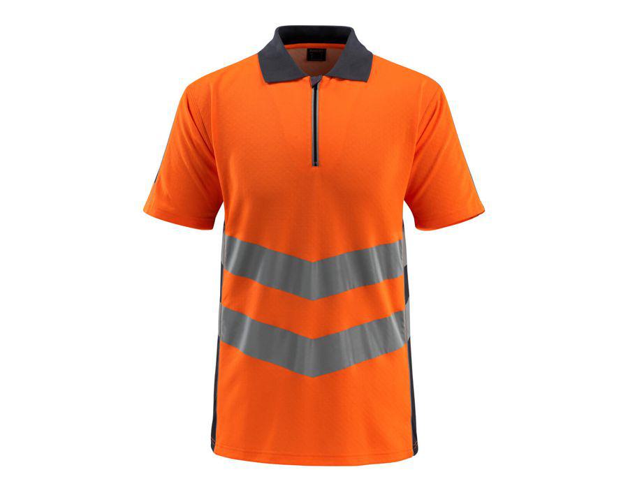 Polo SAFE SUPREME hi-vis arancio/blu navy scuro