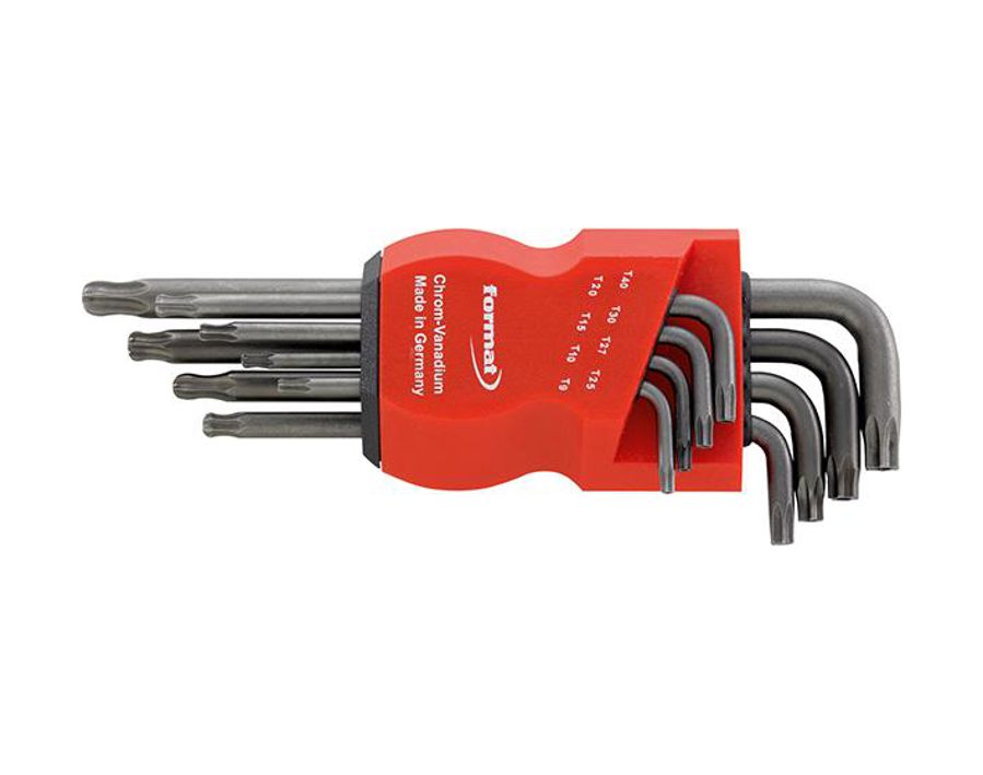 Winkelschraubendreher-Satz für TORX®, mit Kugelkopf, lang