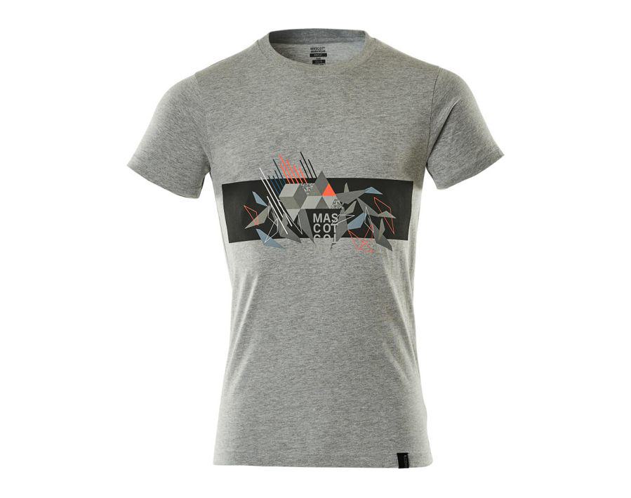 Maglietta ACCELERATE SAFE grigio/hi-vis rosso