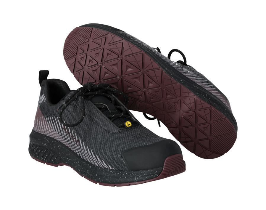 Scarpe antinfortunistiche FOOTWEAR CUSTOMIZED Grigio pietra/bordeaux