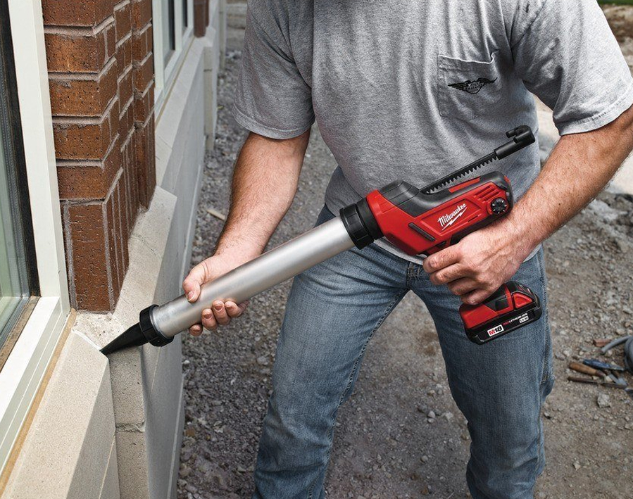 Pistola per silicone a batteria C18 PCG/600T-201B