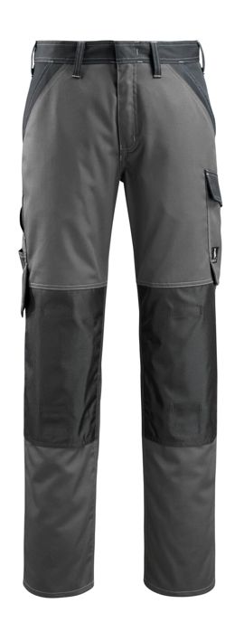 Pantaloni con tasche porta-ginocchiere LIGHT antracite scuro/nero