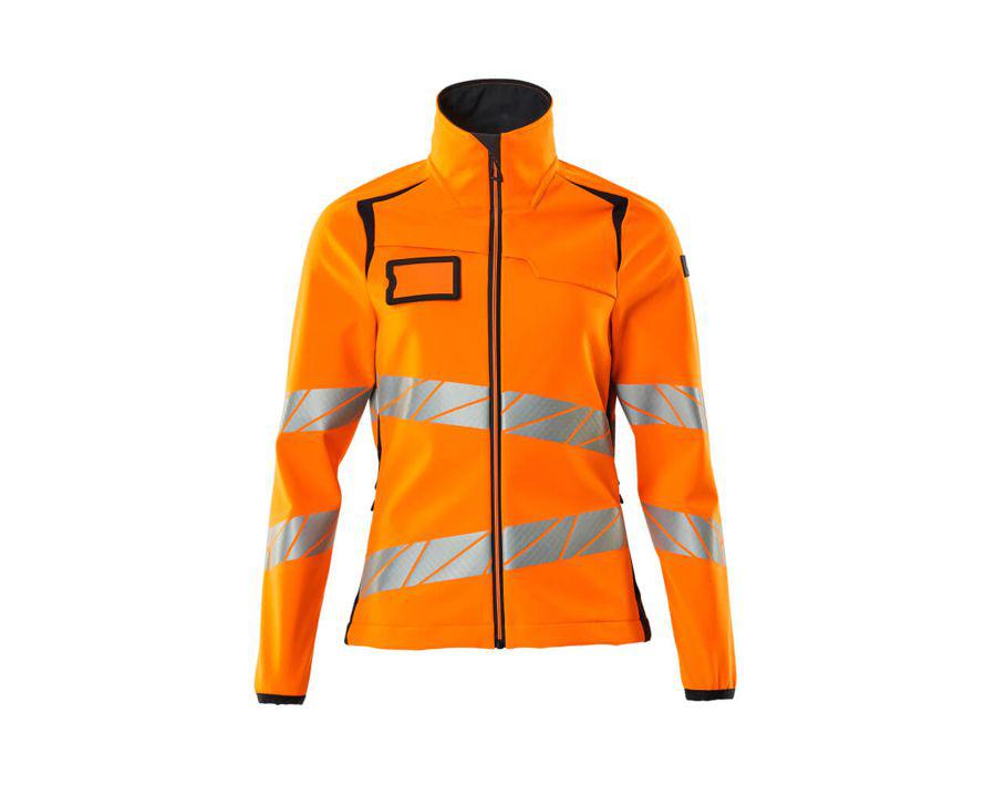 Giacca Softshell ACCELERATE SAFE hi-vis arancio/blu navy scuro