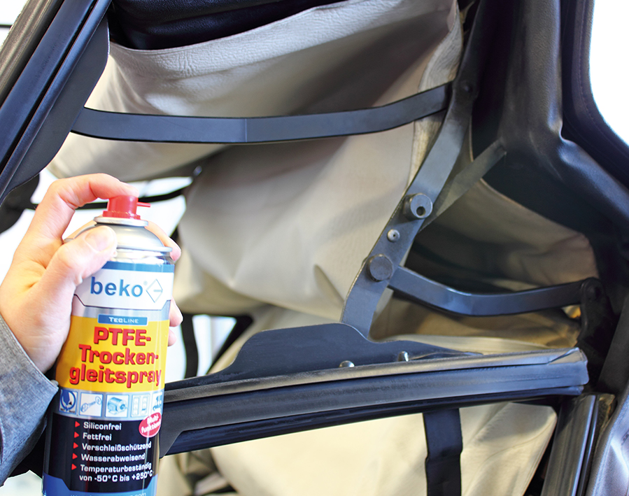 PTFE lubrificante spray secco 