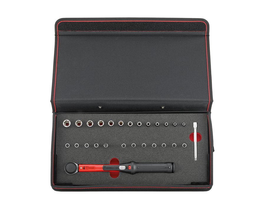 Drehmomentschlüssel-Garnitur 1/4"