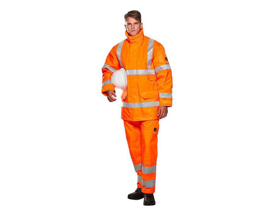 Parka SAFE ARCTIC hi-vis arancio