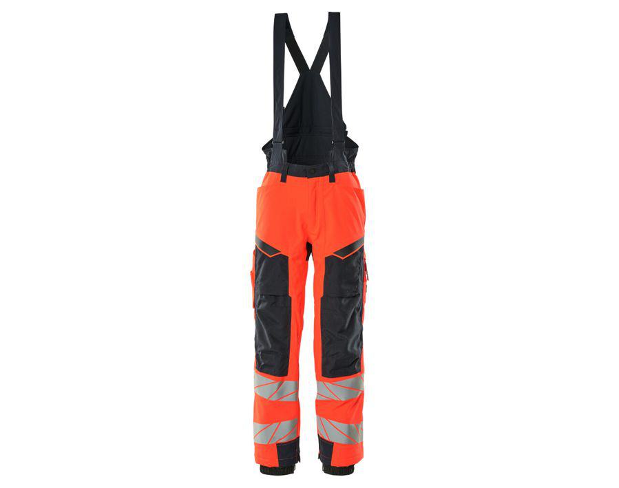 Pantaloni antifreddo ACCELERATE SAFE hi-vis rosso/blu navy scuro