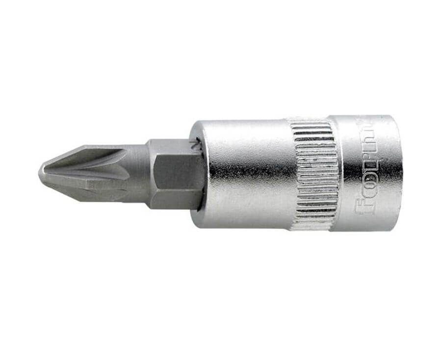 Schraubendreher-Einsatz 1/4" für Kreuzschlitzschrauben PZ