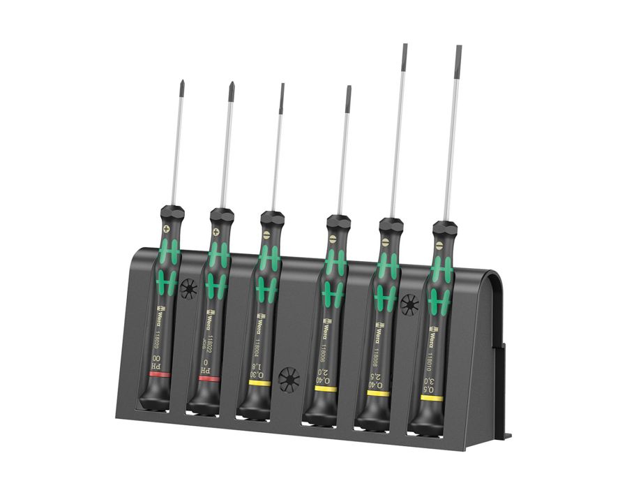Elektronik-Schraubendreher-Satz für Schlitz/Kreuzschlitz PH