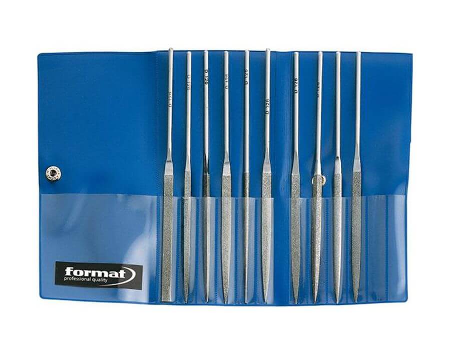 Diamant-Nadelfeilen-Satz, 10-teilig