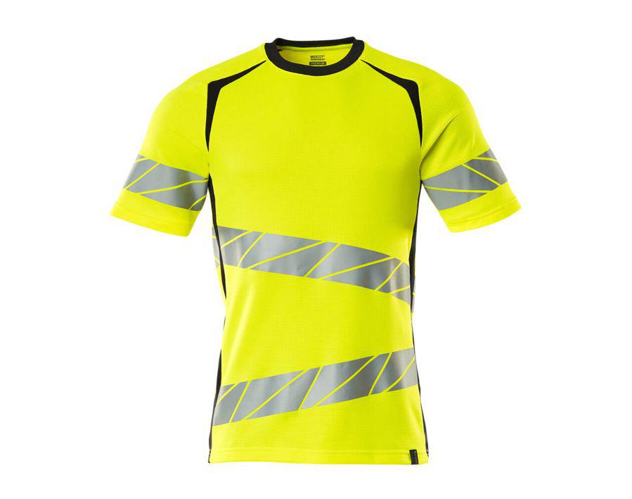Maglietta ACCELERATE SAFE hi-vis giallo/blu navy scuro