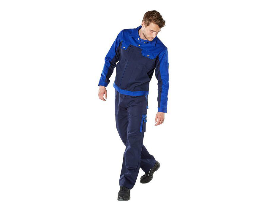 Pantaloni con tasche porta-ginocchiere IMAGE blu navy/blu royal