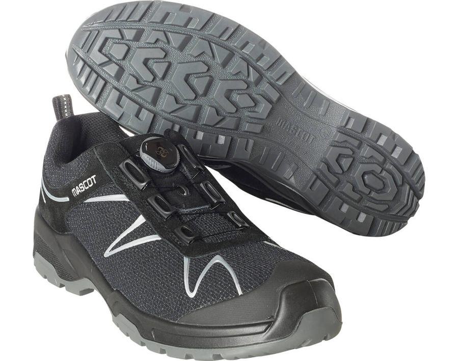 Scarpe antinfortunistiche FOOTWEAR FLEX nero/argento