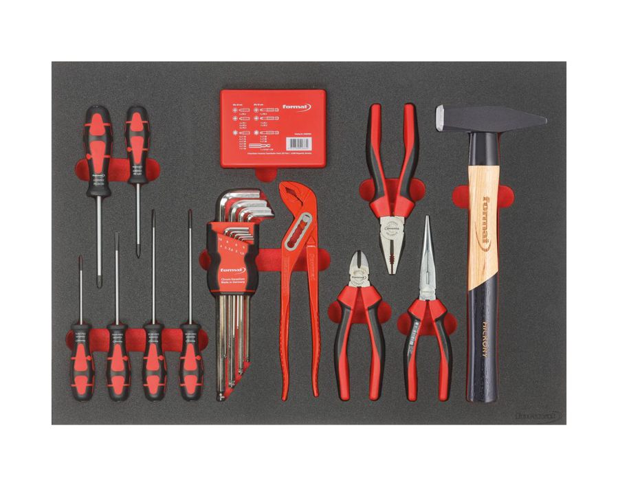 Werkzeugmodul Handwerkzeug, 13-teilig, Modul 3/3