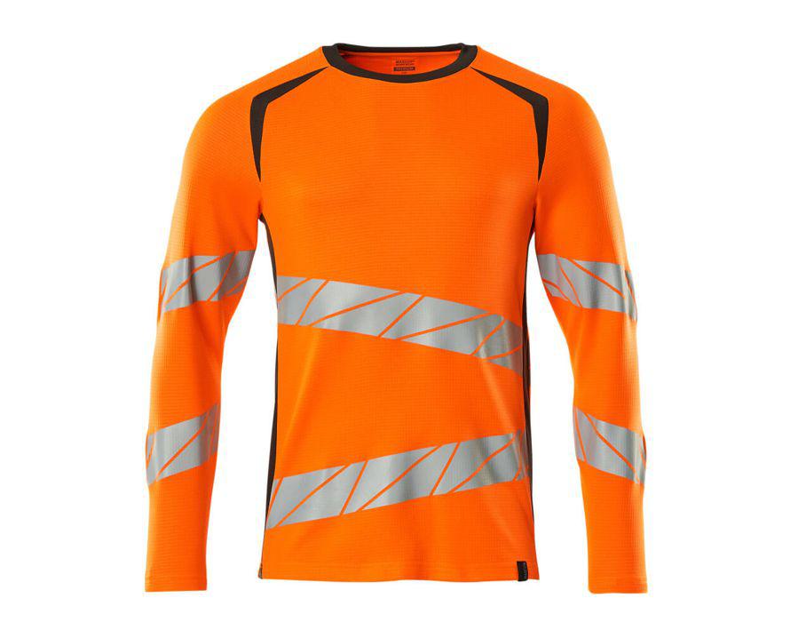 Maglietta, a maniche lunghe ACCELERATE SAFE hi-vis arancio/antracite scuro
