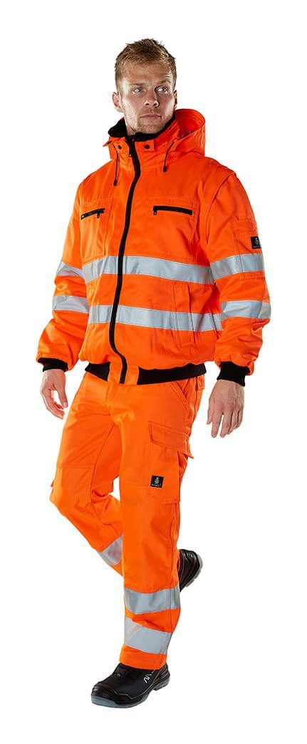 Cappuccio COMPLETE hi-vis arancio