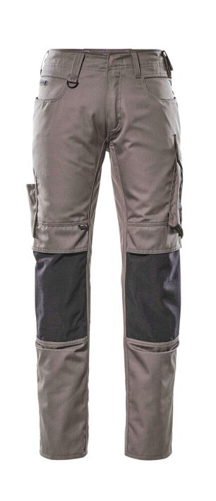 Pantaloni con tasche porta-ginocchiere UNIQUE antracite/nero