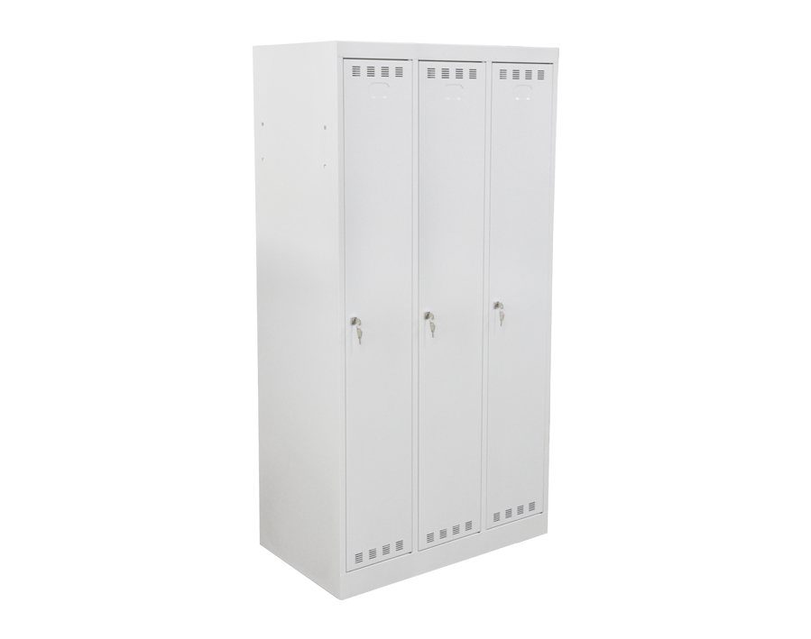 Armadio spogliatoio a 3 scomparti 