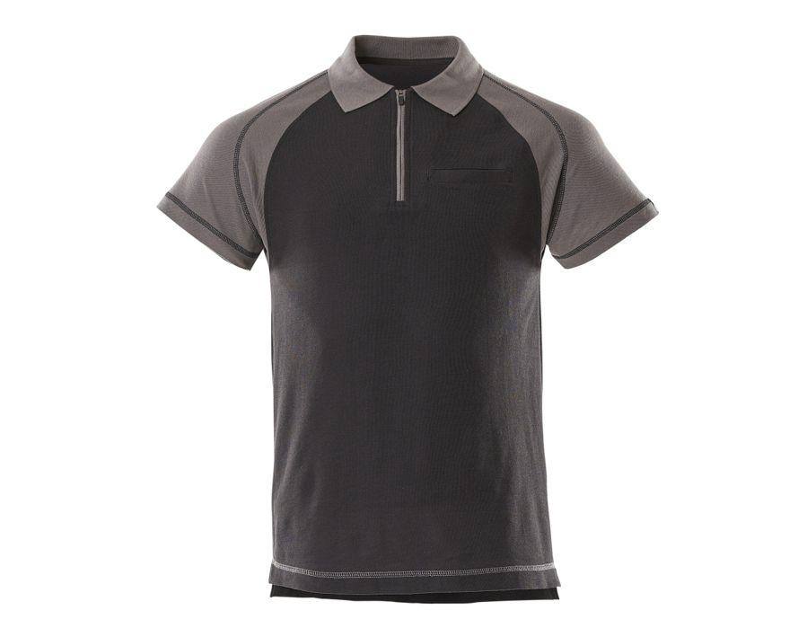 Polo con tasca sul petto IMAGE nero/antracite