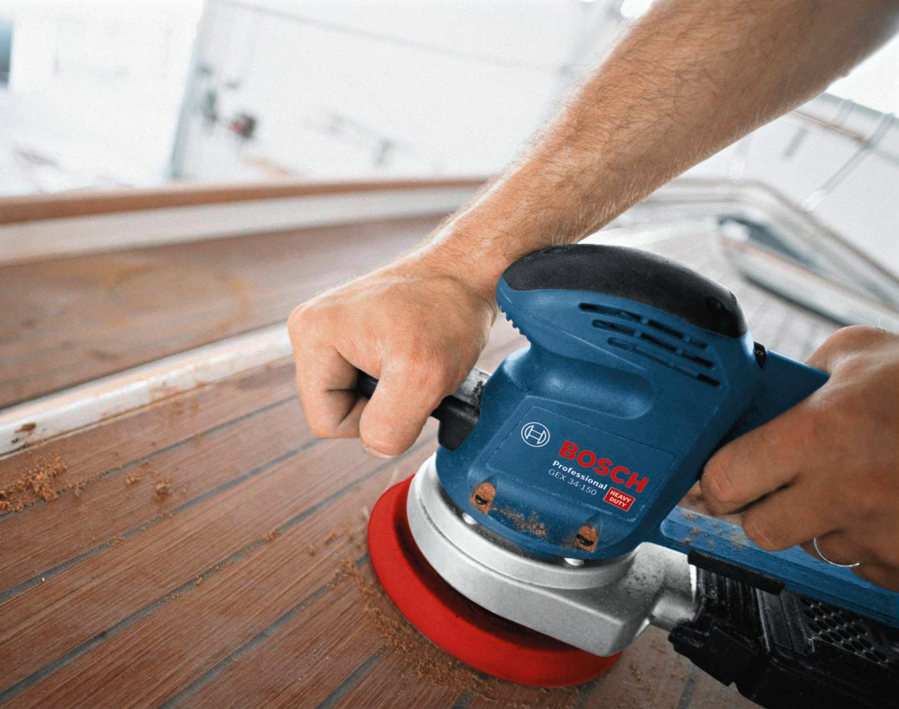 Levigatrice rotoorbitale GEX AC 34-150 Professional