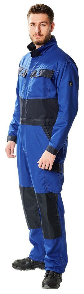 Tuta da lavoro con tasche porta-ginocchiere LIGHT antracite scuro/nero