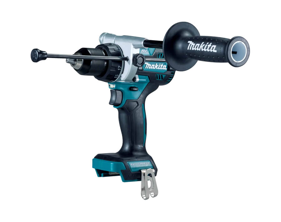 Trapano avvitatore con percussione a batteria a 2 velocità DHP486Z 