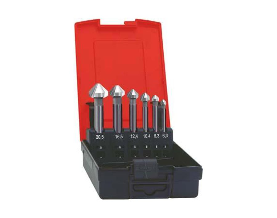 Kegel- und Entgratsenker-Satz 90°