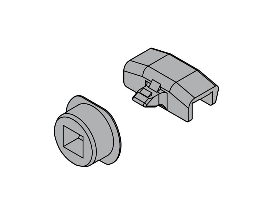 Set meccanismo di trascinamento per cassetto interno LEGRABOX/MERIVOBOX