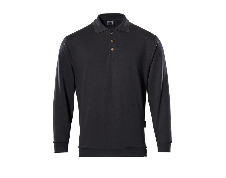 Polo Felpata CROSSOVER nero