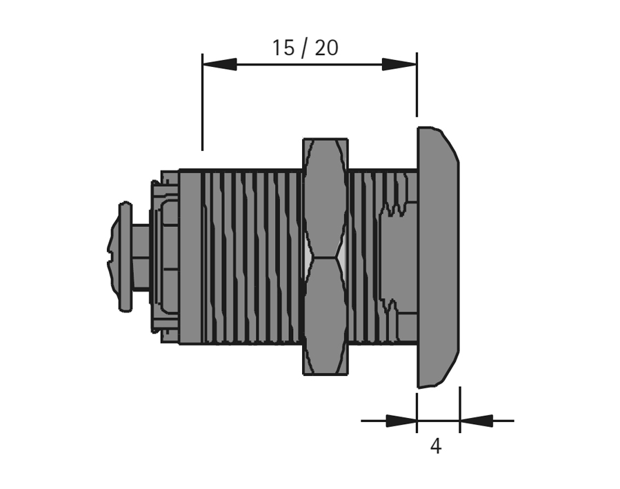 Serratura a chiavistello Prestige 2000 
