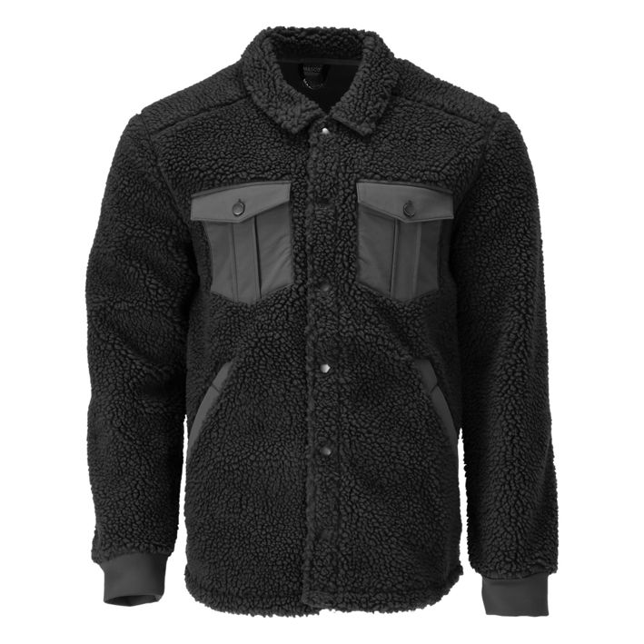 Camicia in pile CUSTOMIZED nero