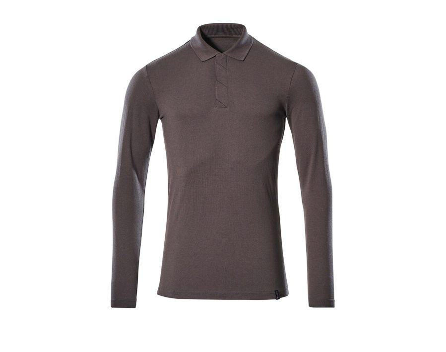 Polo, a maniche lunghe CROSSOVER antracite scuro