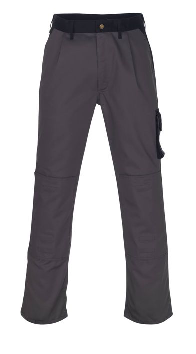 Pantaloni con tasche porta-ginocchiere IMAGE antracite/nero