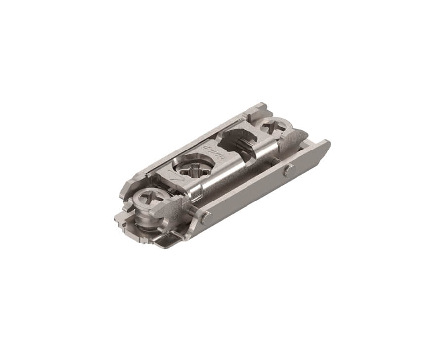 Piastrina di premontaggio con eccentrico diritta per battuta mediana CLIP top 