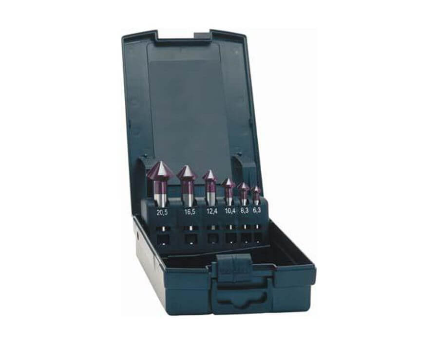 Kegel- und Entgratsenker-Satz "Advanced" 90°