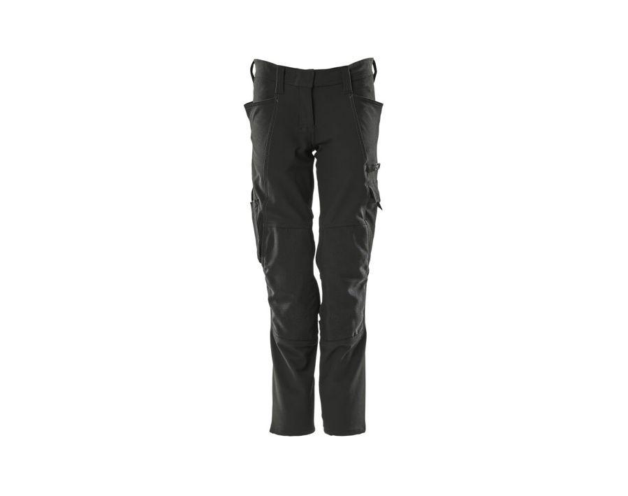Pantaloni con tasche porta-ginocchiere ACCELERATE nero