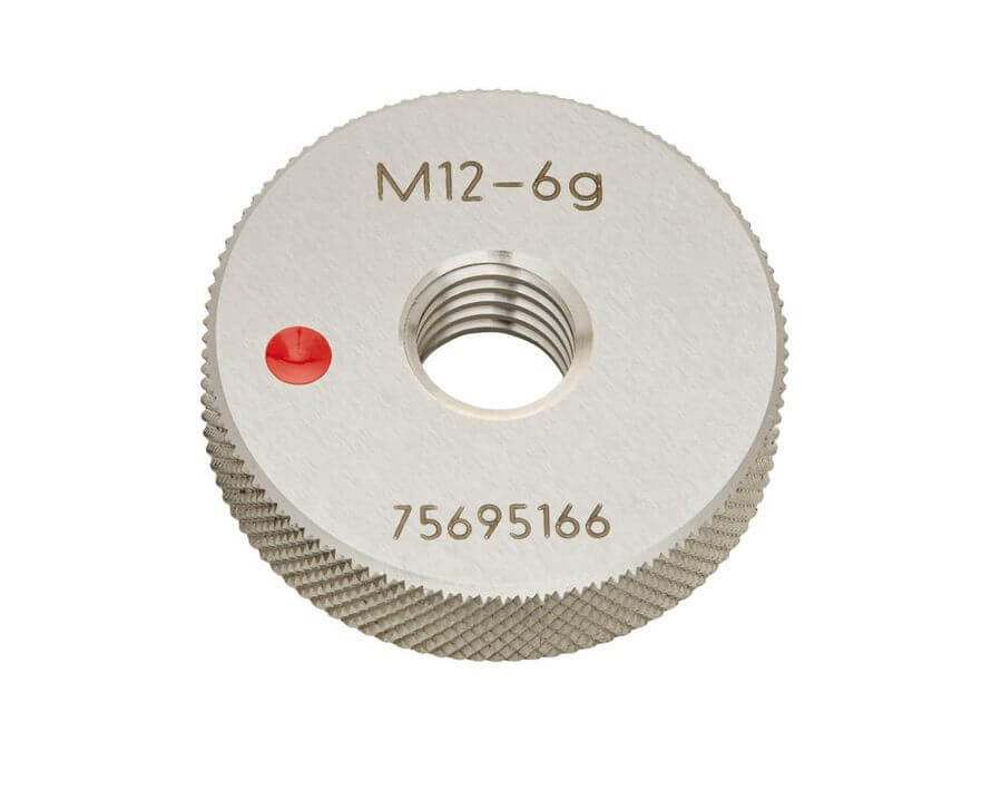 Gewindeausschusslehrring für metrisches ISO-Regelgewinde DIN 13