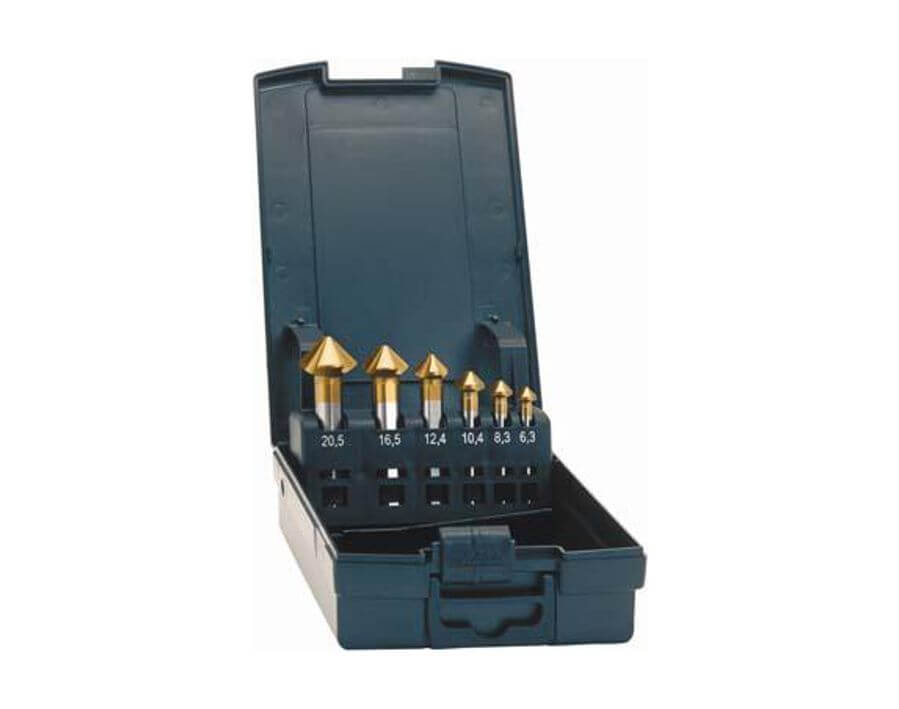 Kegel- und Entgratsenker-Satz "Advanced" 90°