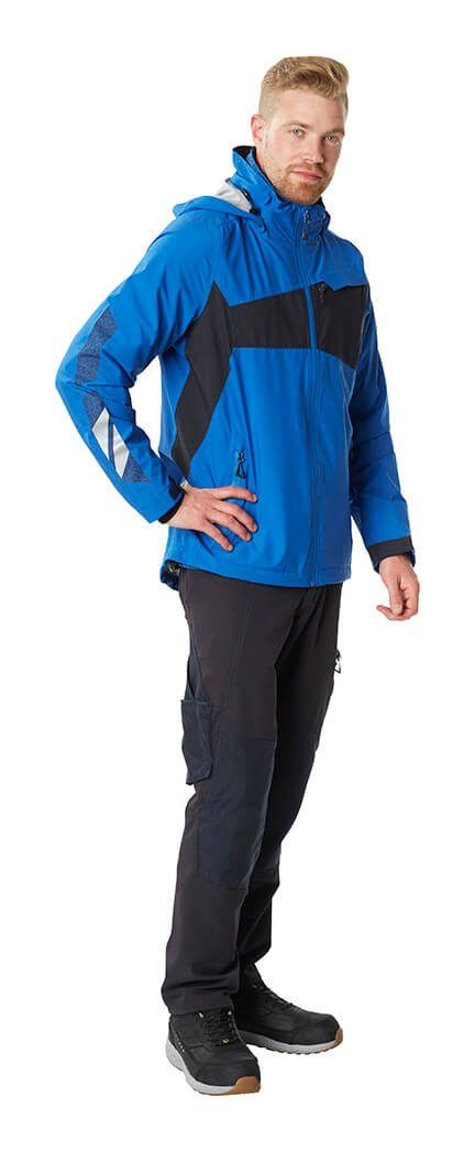 Giacca antivento ACCELERATE rosso/nero
