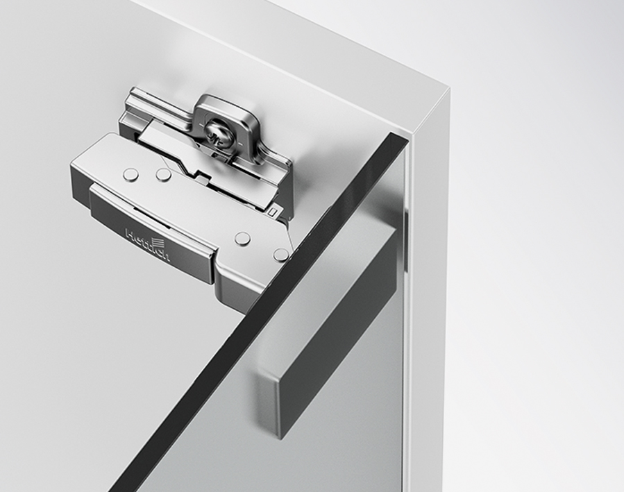 Cerniera da 110° Sensys 8645i per vetro, Base 4    