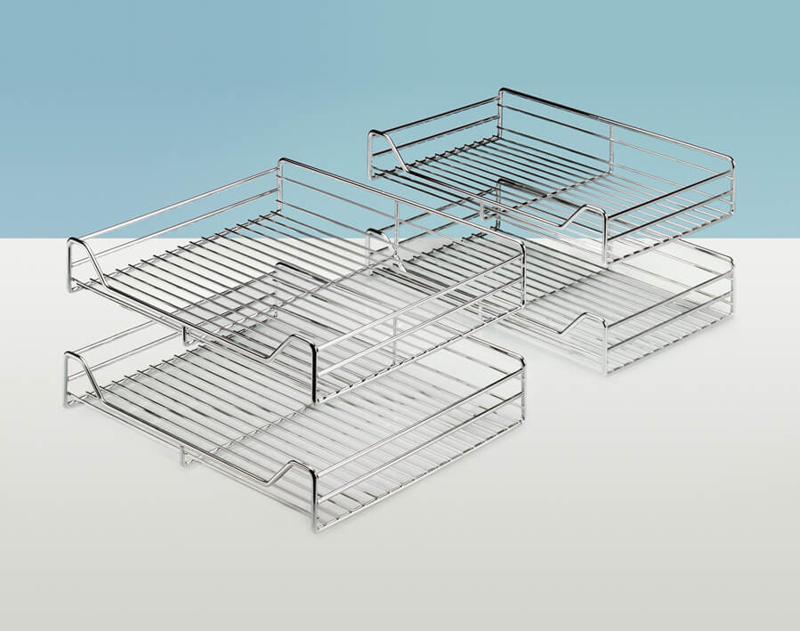 Kit cestelli da appendere per dispositivi di estrazione e rotazione Moving Corner