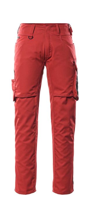 Pantaloni con tasche sulle cosce UNIQUE rosso/nero