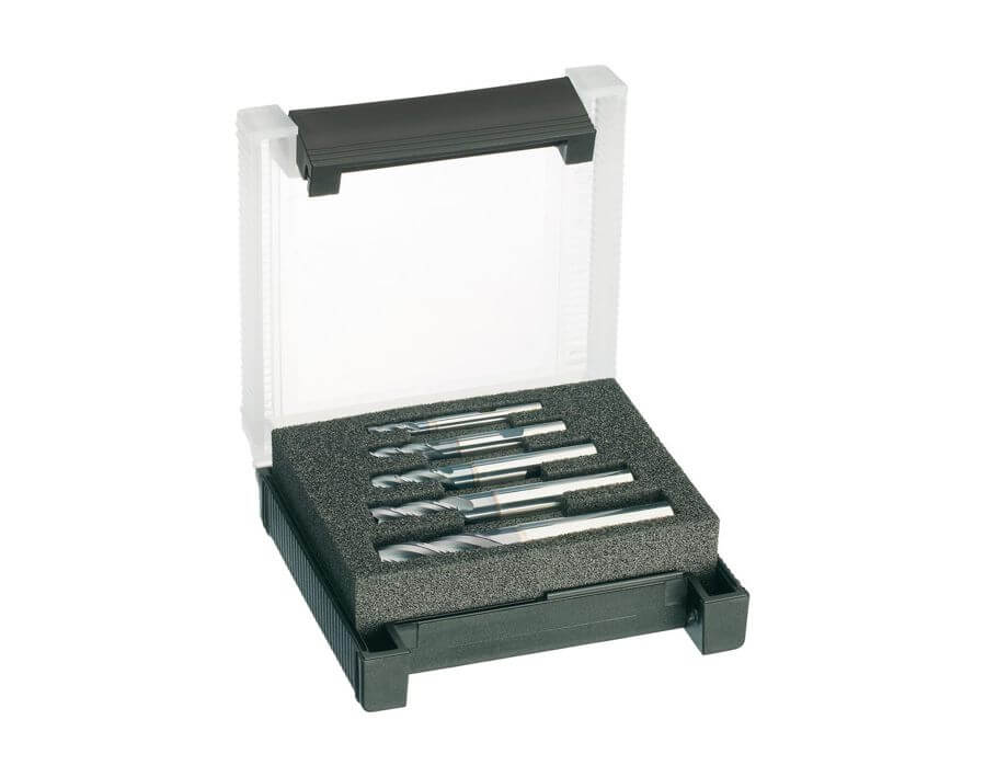 HPC-Schaftfräser-Satz, 35°/38° Drallsteigung