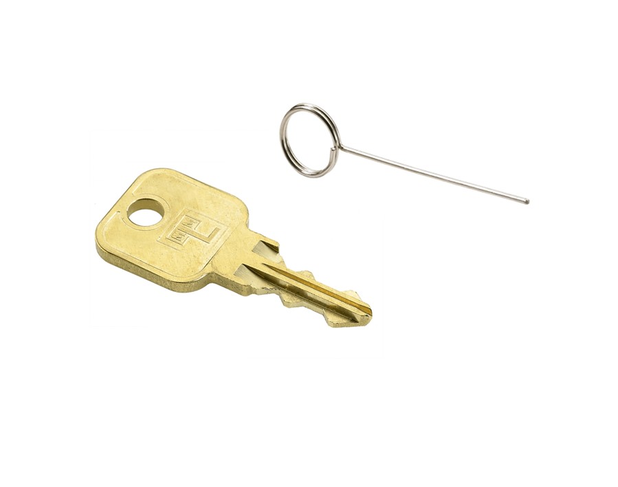 Chiave per apertura d’emergenza e ago Codefinder per codice fisso