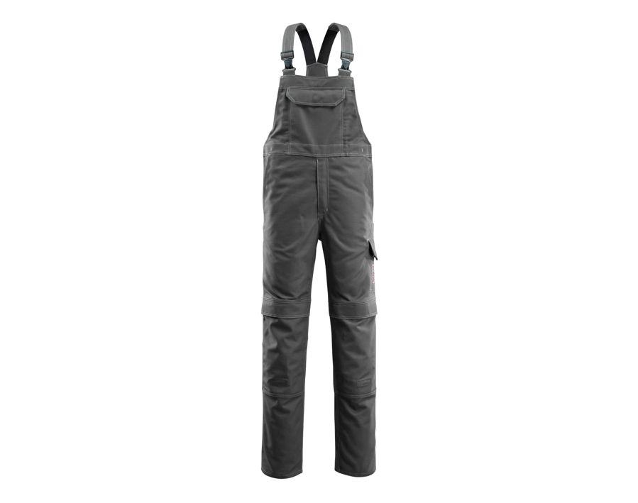 Salopette con tasche porta-ginocchiere MULTISAFE antracite scuro