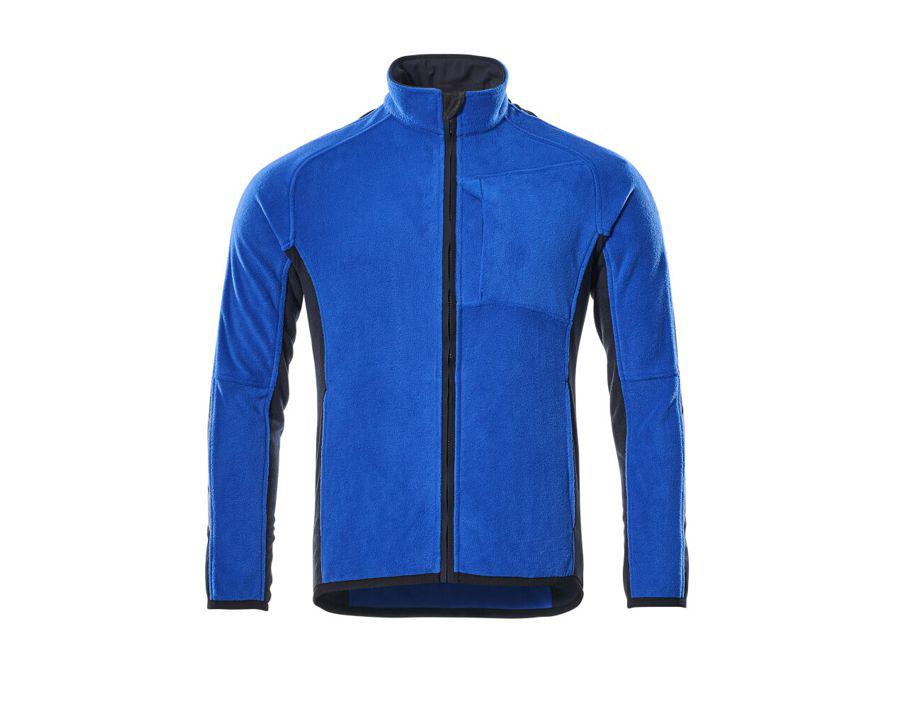 Giacca in pile UNIQUE blu royal/blu navy scuro