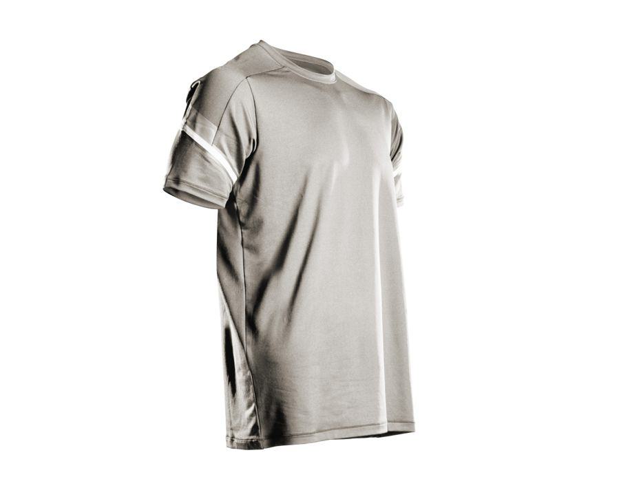 Maglietta, a maniche corte CUSTOMIZED grigio argento