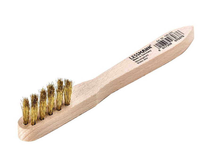 Zündkerzenbürste, Messing, gewellt