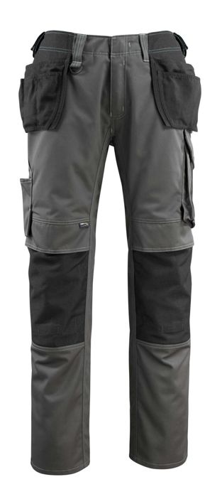 Pantaloni con tasche esterne UNIQUE antracite scuro/nero