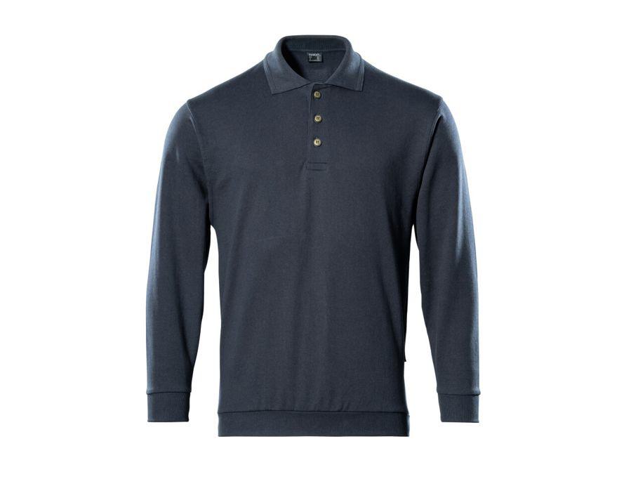 Polo Felpata CROSSOVER blu navy scuro
